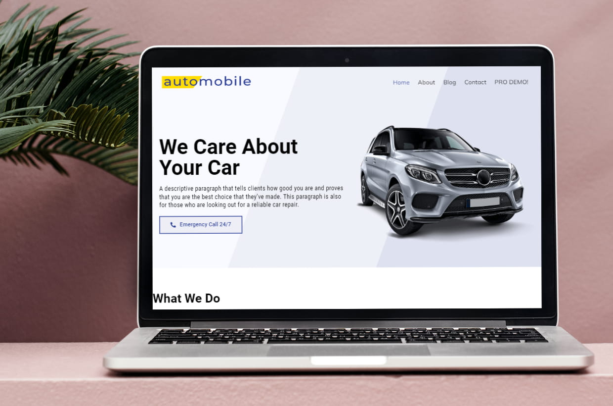 Free Car Dealer WP Theme