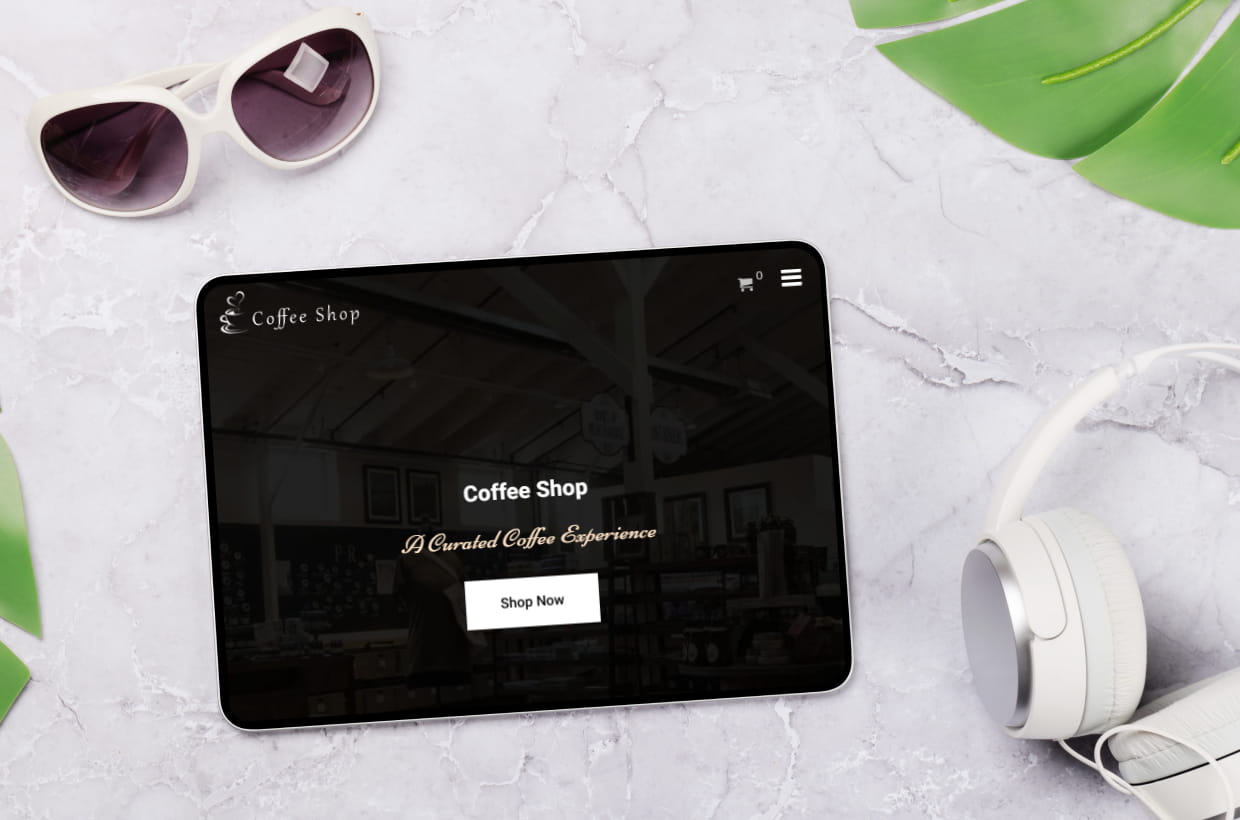 Free Cafe WordPress Template