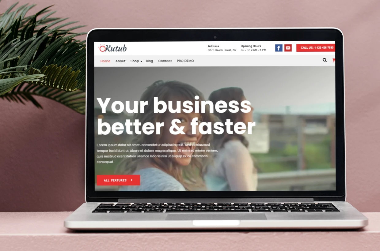 Responsive Business WP Template
