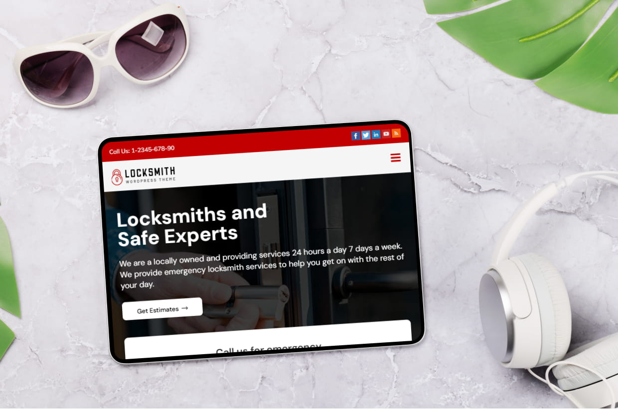 Free Locksmiths WP Theme