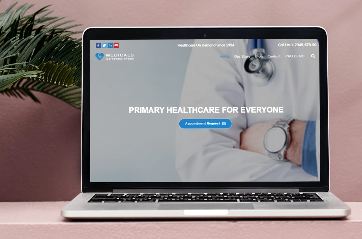 Free Healthcare WordPress Theme