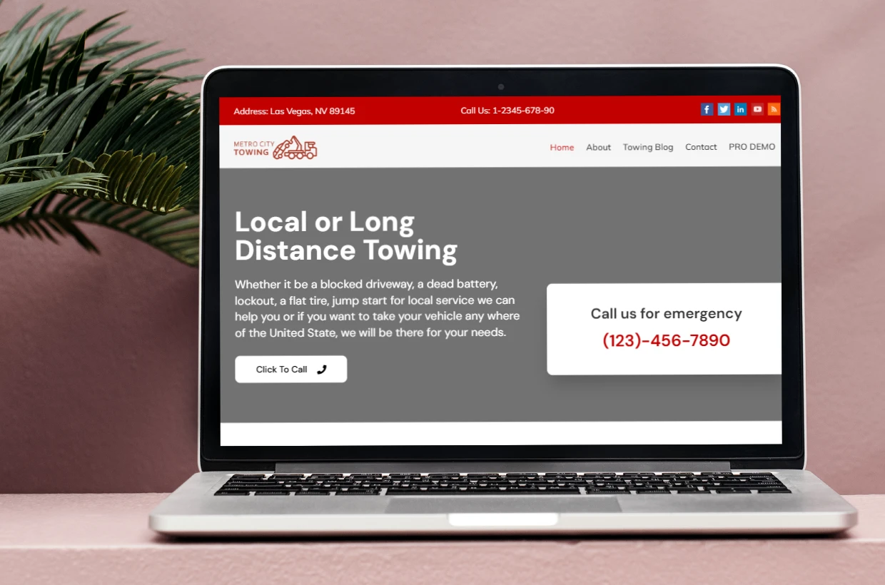 Free Car Towing WP Theme
