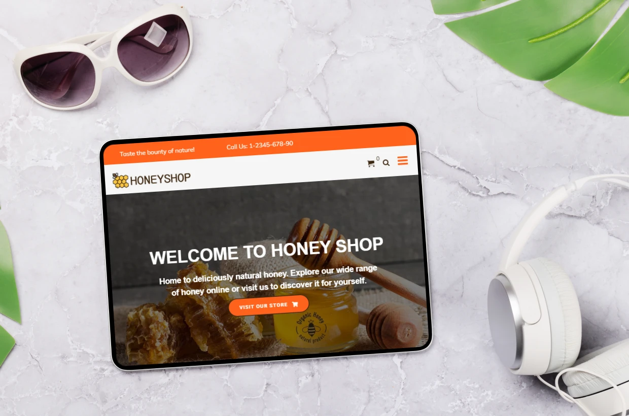 Free Honey WordPress Template