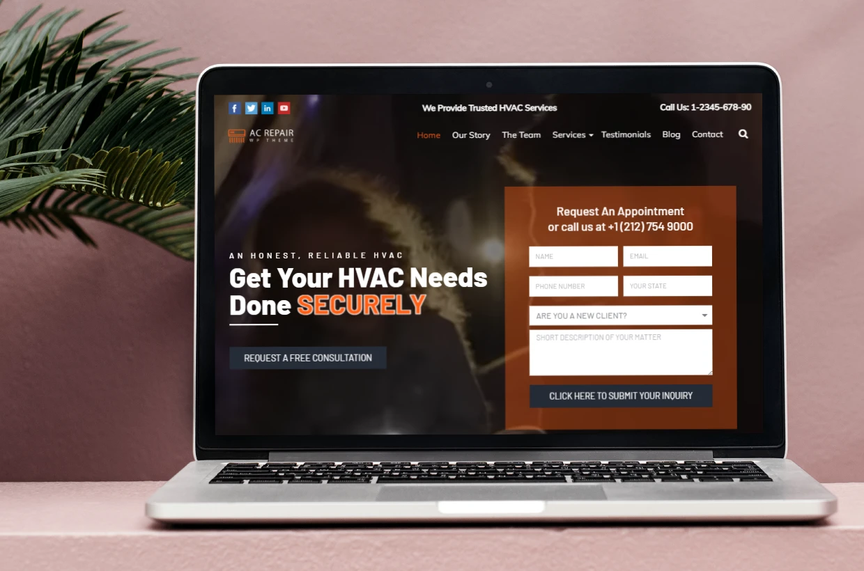 Ac Repair WP Theme 