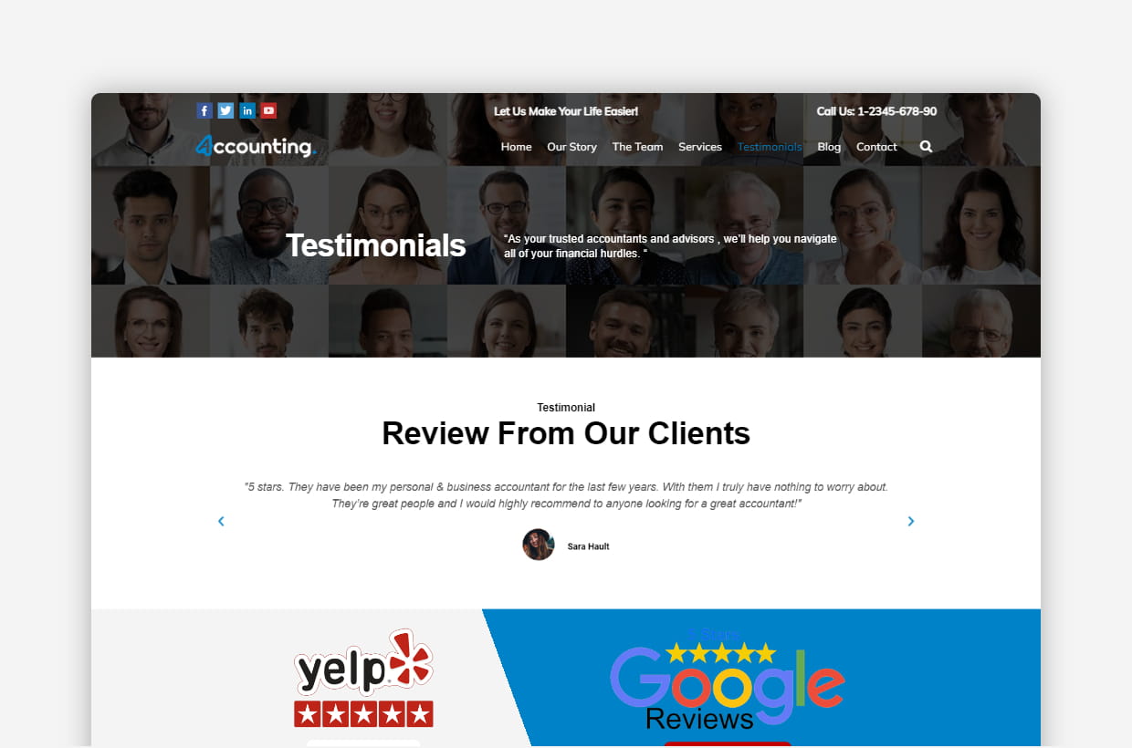 Premium Finance WordPress Theme