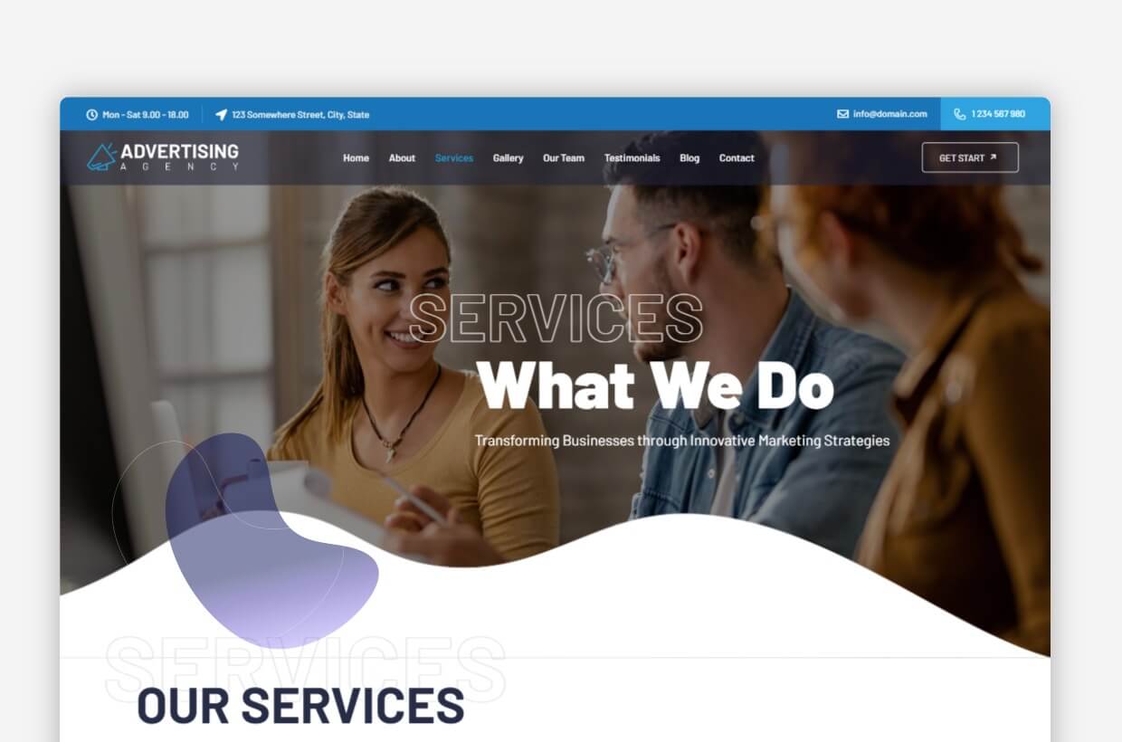 Advertising Agency WP Theme