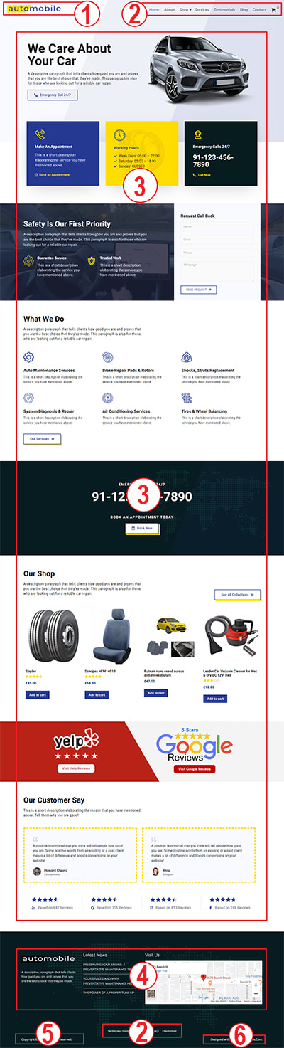 Automobile Pro WordPress Theme Documentation