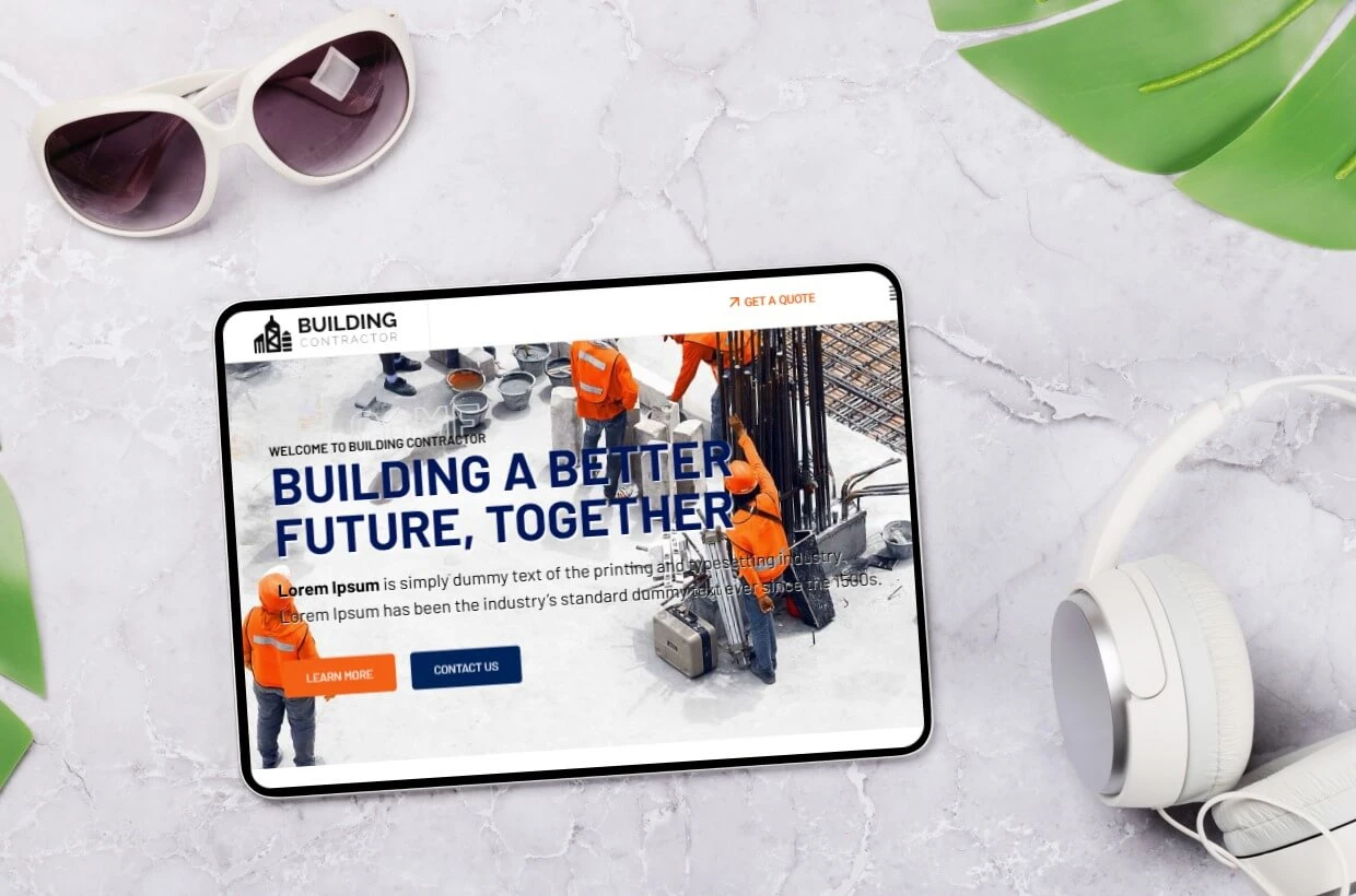 Maintenance WP Template