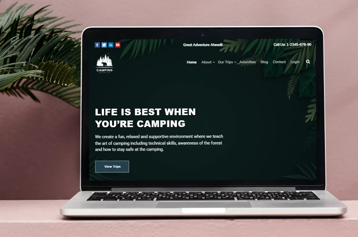 Adventure Travel WordPress Template