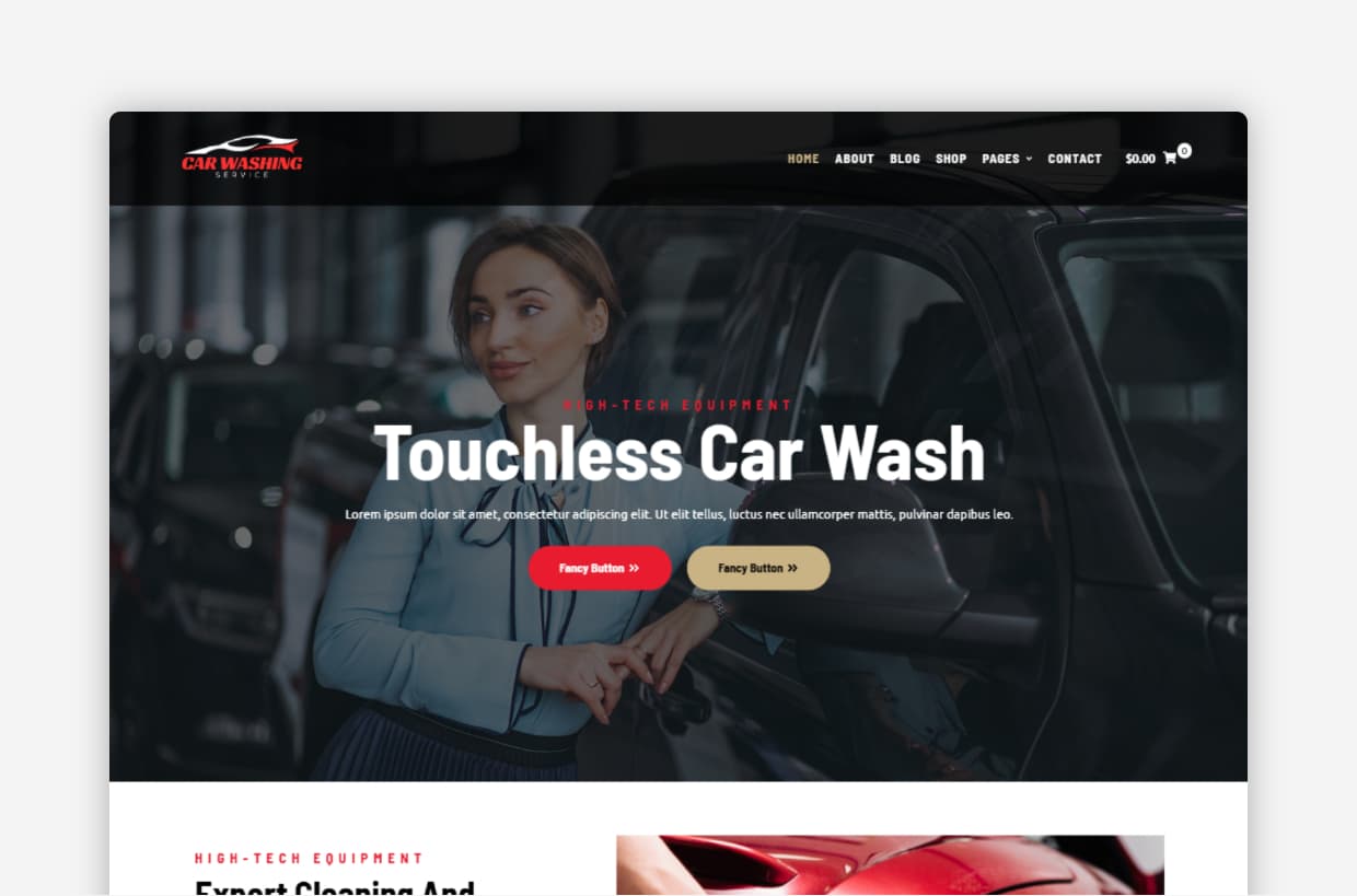 The Best Car Wash WordPress Theme for Your Business