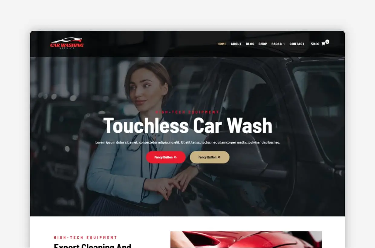 The Best Car Wash WordPress Theme for Your Business