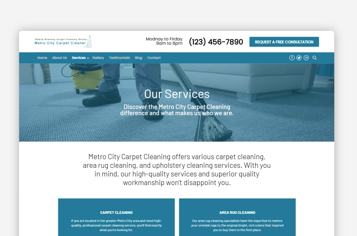 Carpet-Cleaning WP Theme