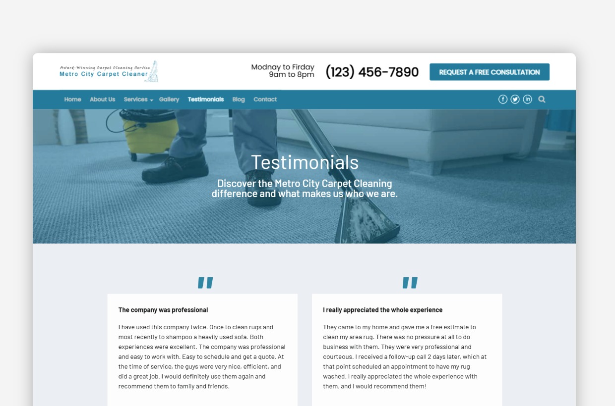 House Keeping WP Template