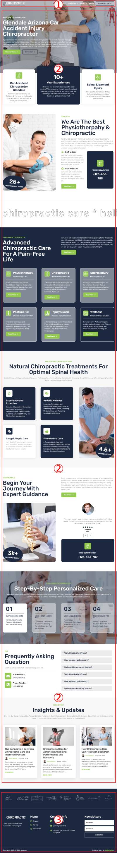 Chiropractic WordPress Theme Documentation