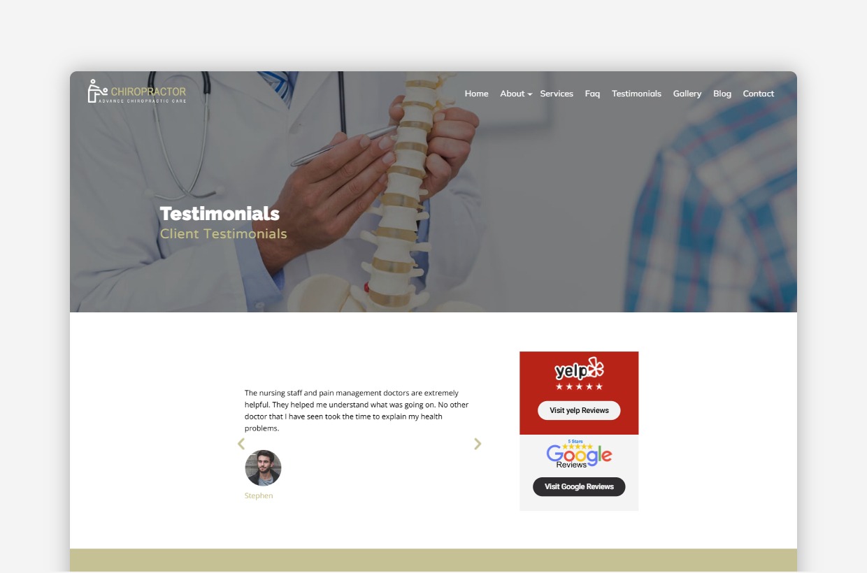 Healthcare WordPress Theme