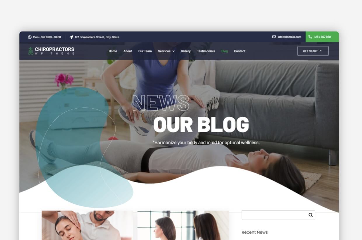 Healthcare WordPress Theme