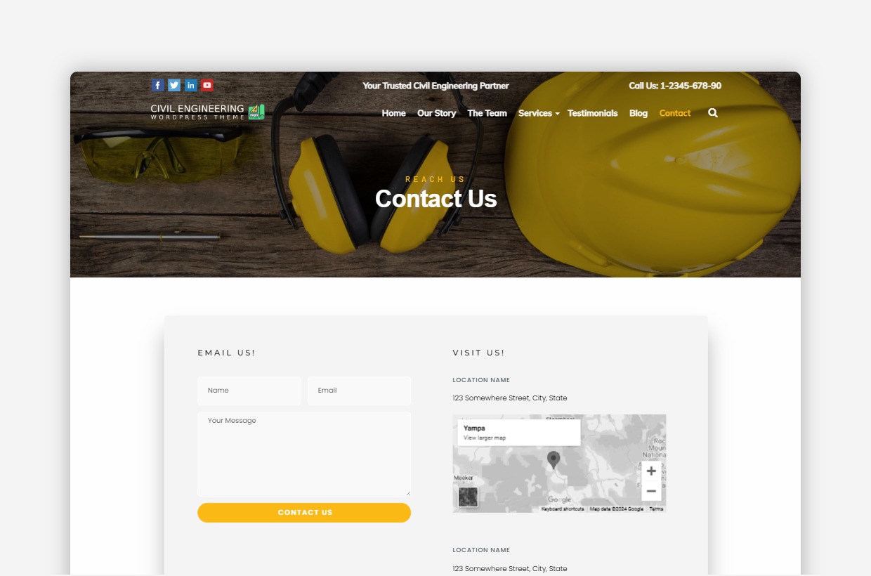 Contractor WP Theme