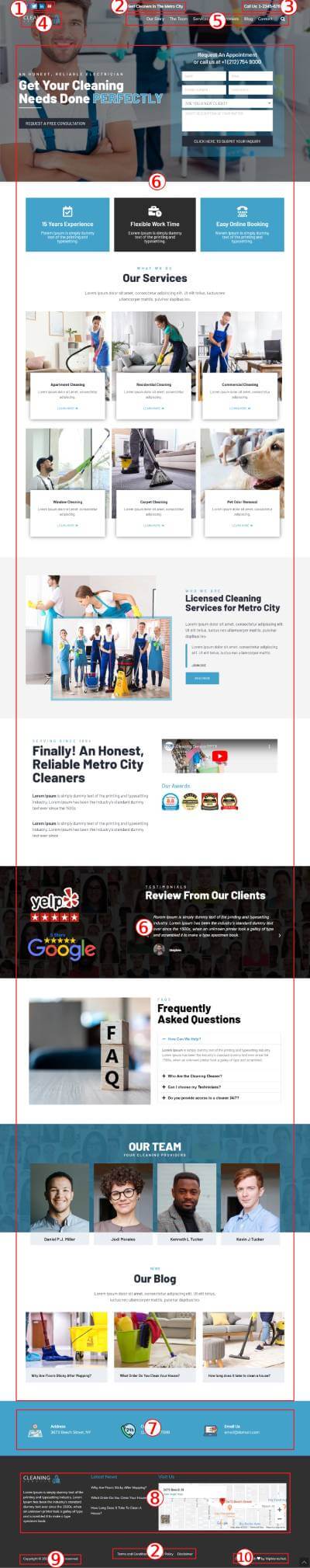 Cleaning Service WordPress Theme Documentation