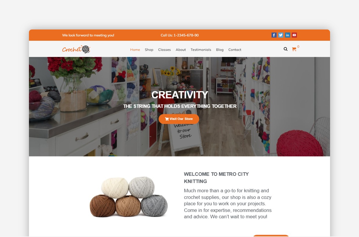 Crochet Multipurpose WooCommerce WordPress Theme