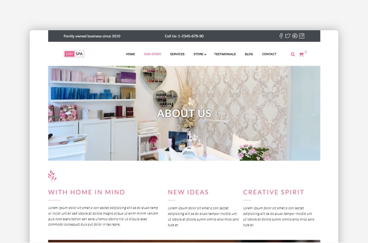 Massage Therapy WordPress Theme