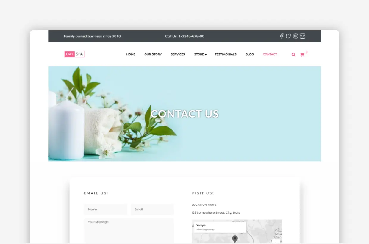 Beauty Spa WordPress Theme