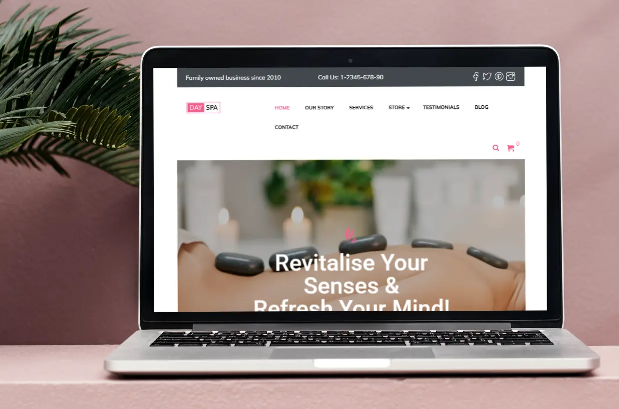 Beauty Spa WP Template
