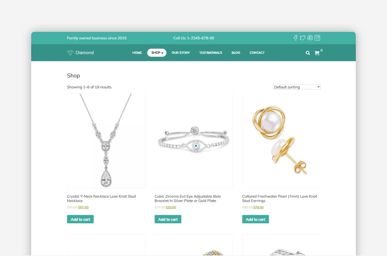 Jewellery WP Theme