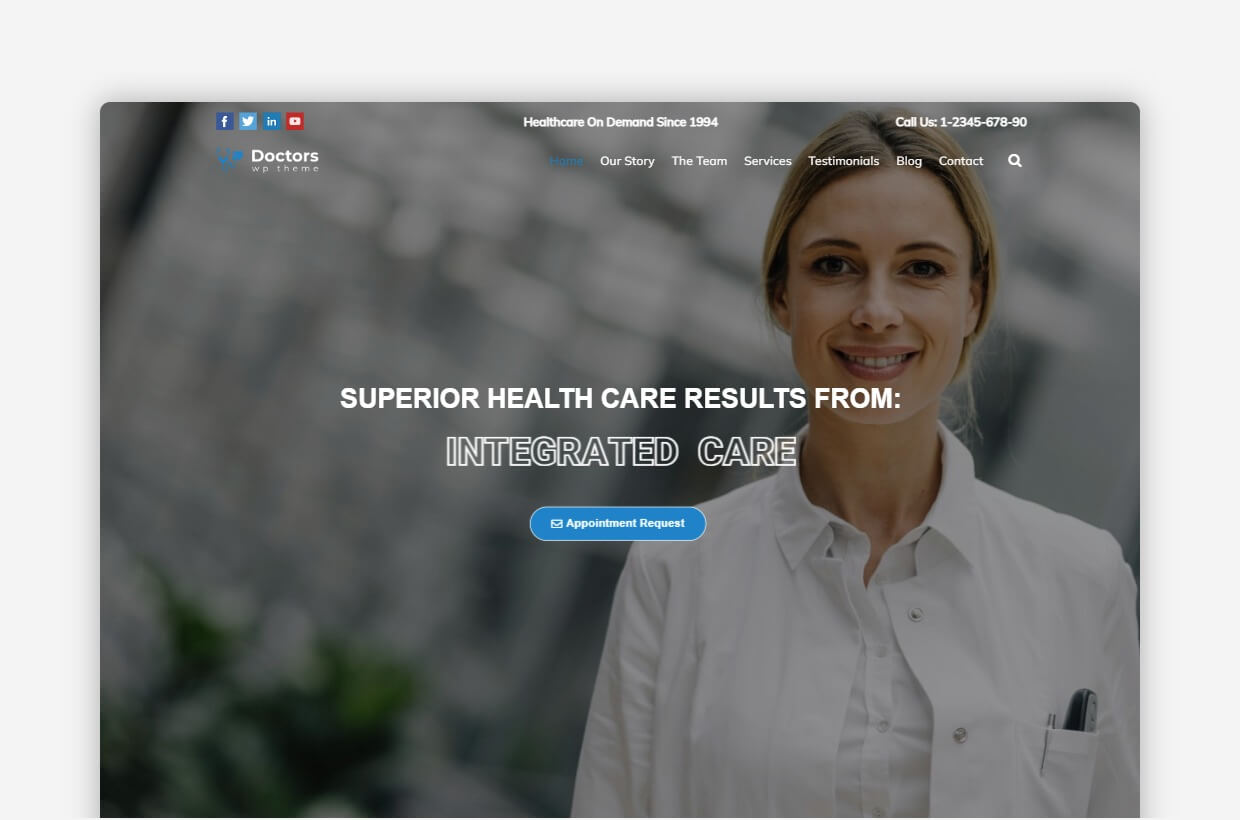 Doctors - Medical WordPress Theme | Medical Theme