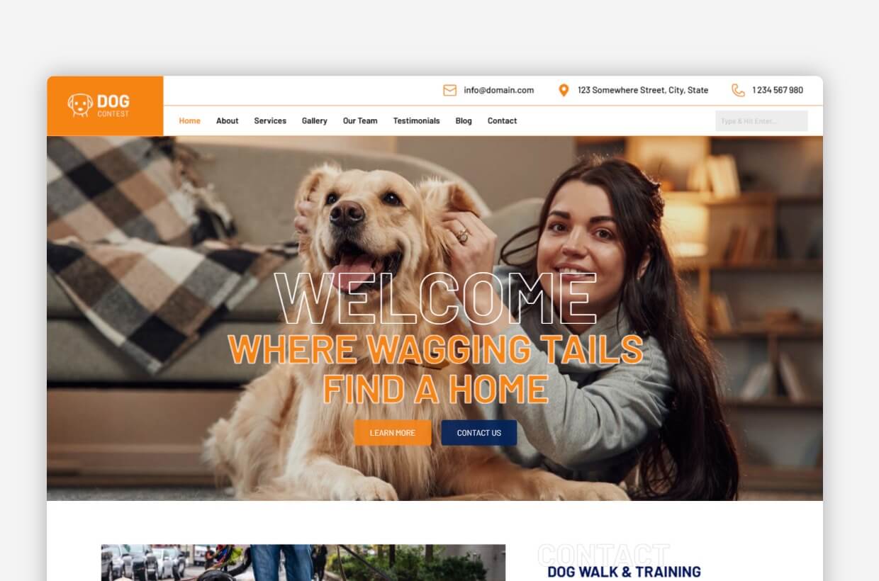 DogContest - Dog Contest WordPress Theme