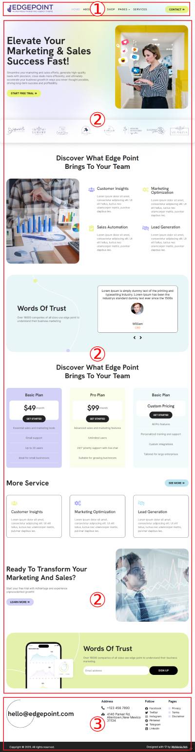 Edge Point WordPress Theme Documentation