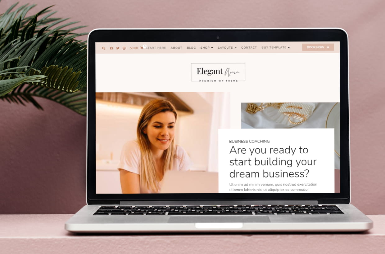 ElegantAura WordPress Theme