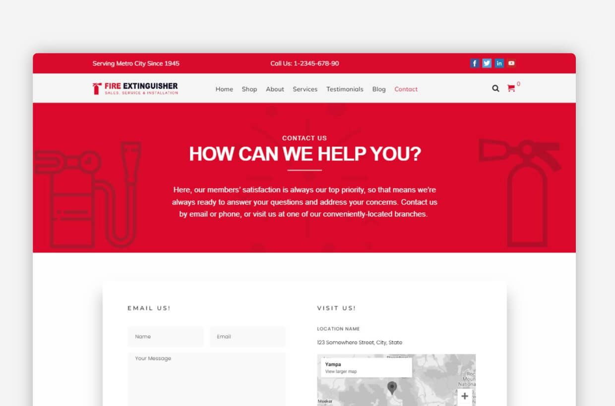 Emergency WP Theme