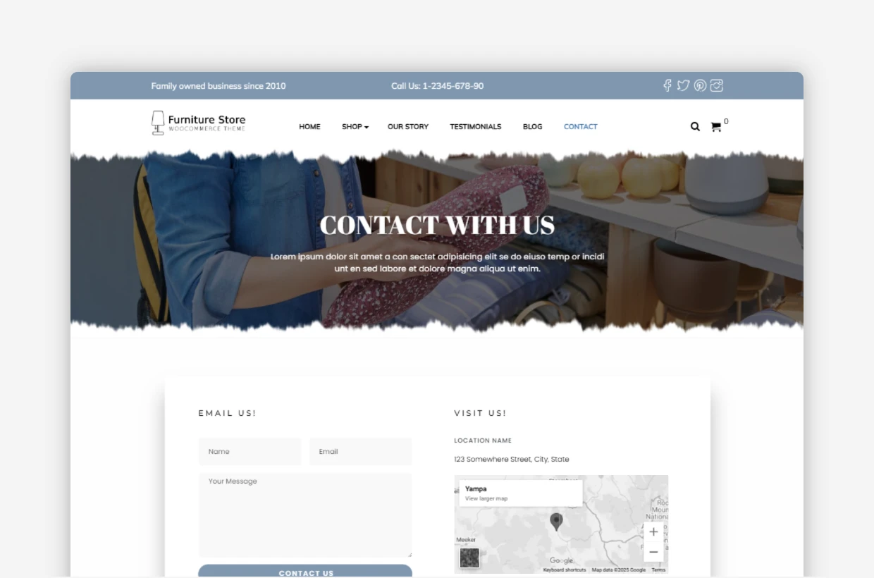 Furniture Store WP Theme