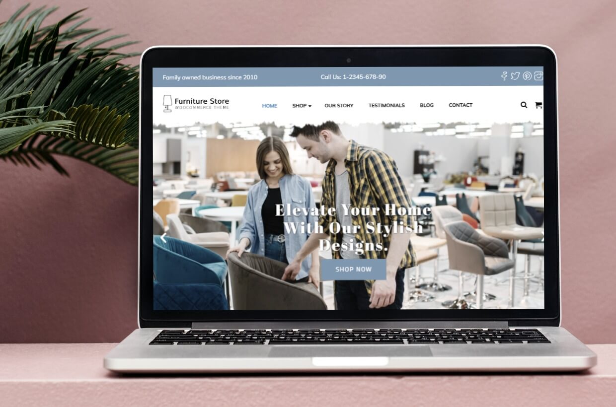 Furniture WordPress Template