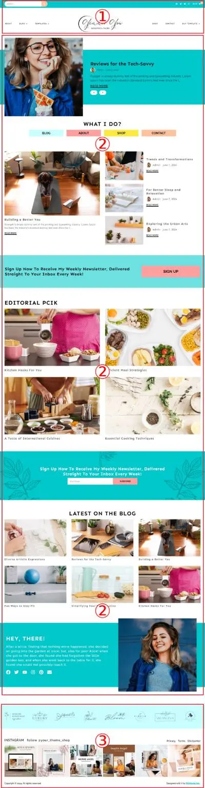 Glimmer Glow WordPress Theme Documentation