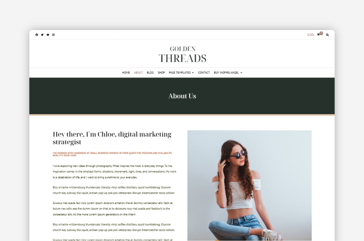 beauty WP Theme
