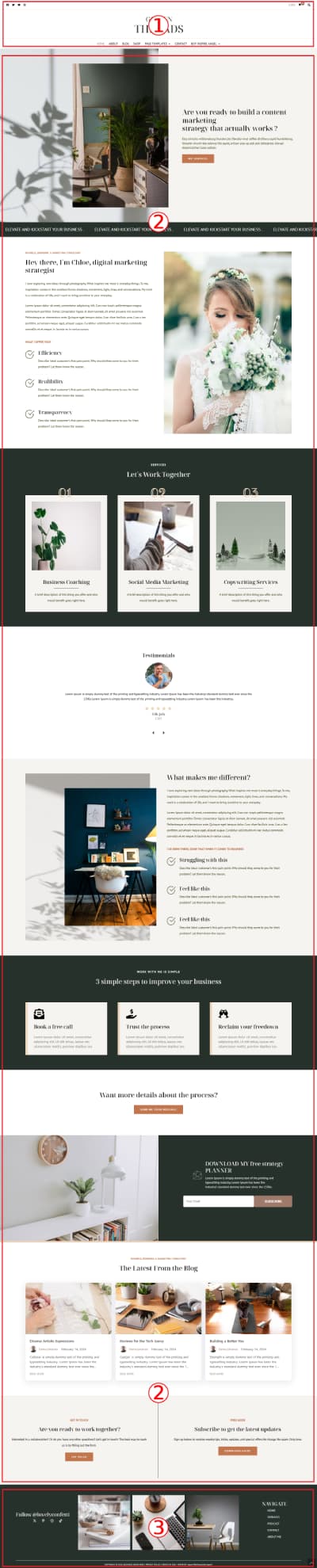Golden Threads WordPress Theme Documentation