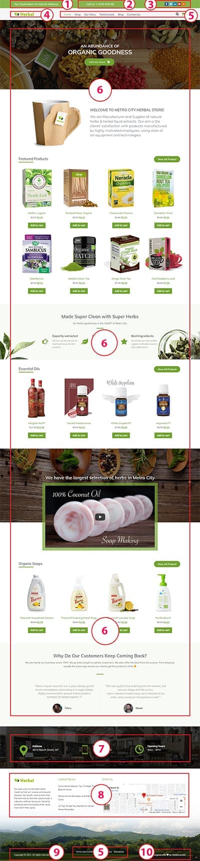 Herbal WordPress Theme Documentation