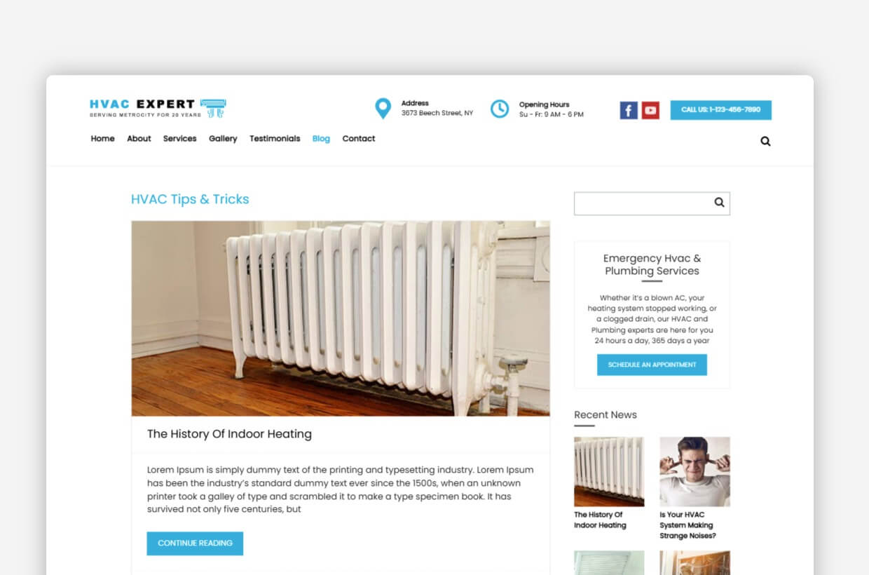 Home Repair WordPress Theme