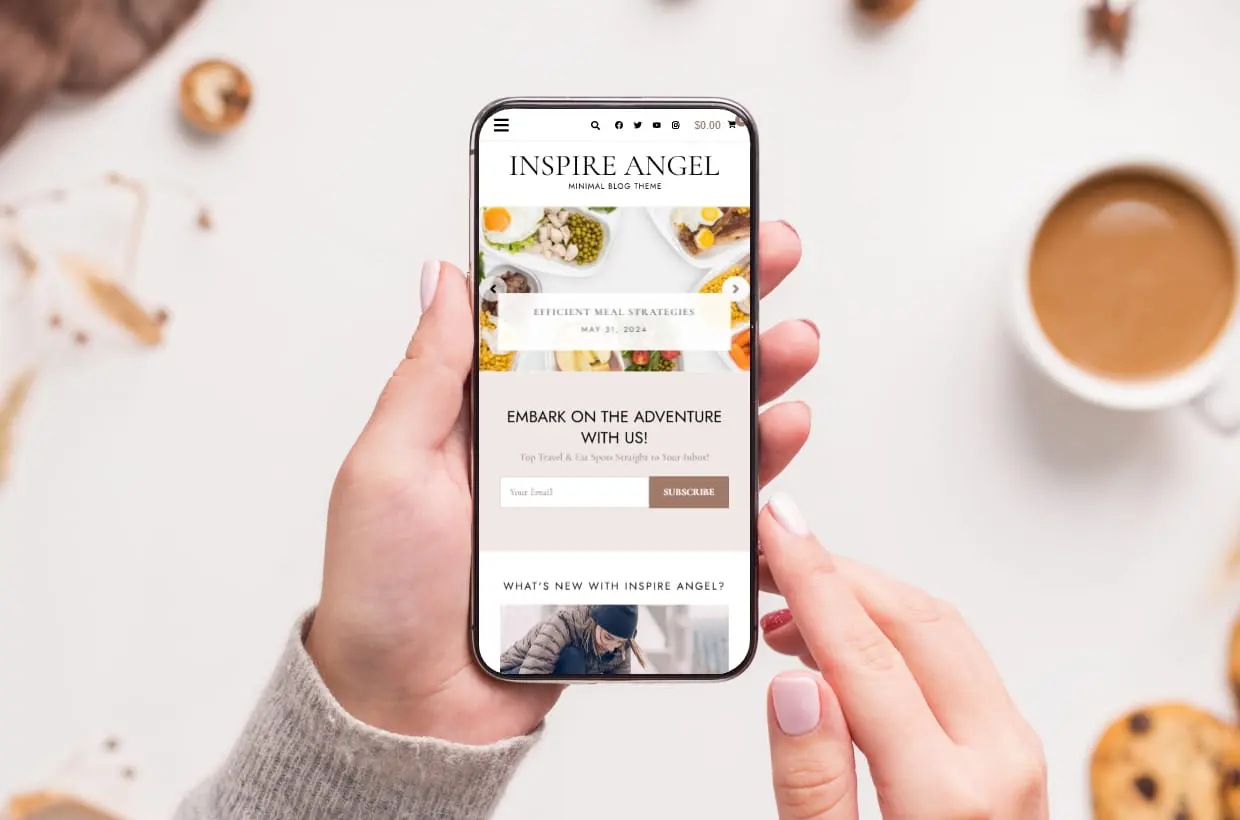 Premium Lifestyle Blog WP Template