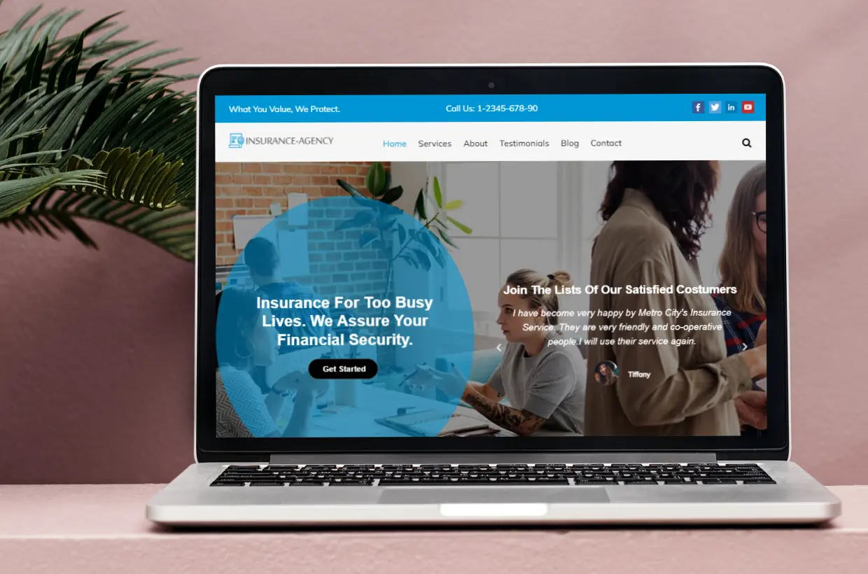 Premium Corporate WordPress Template