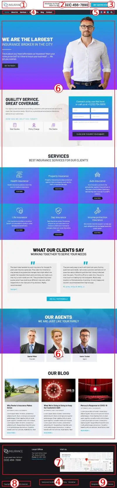 Insurance Pro WordPress Theme Documentation
