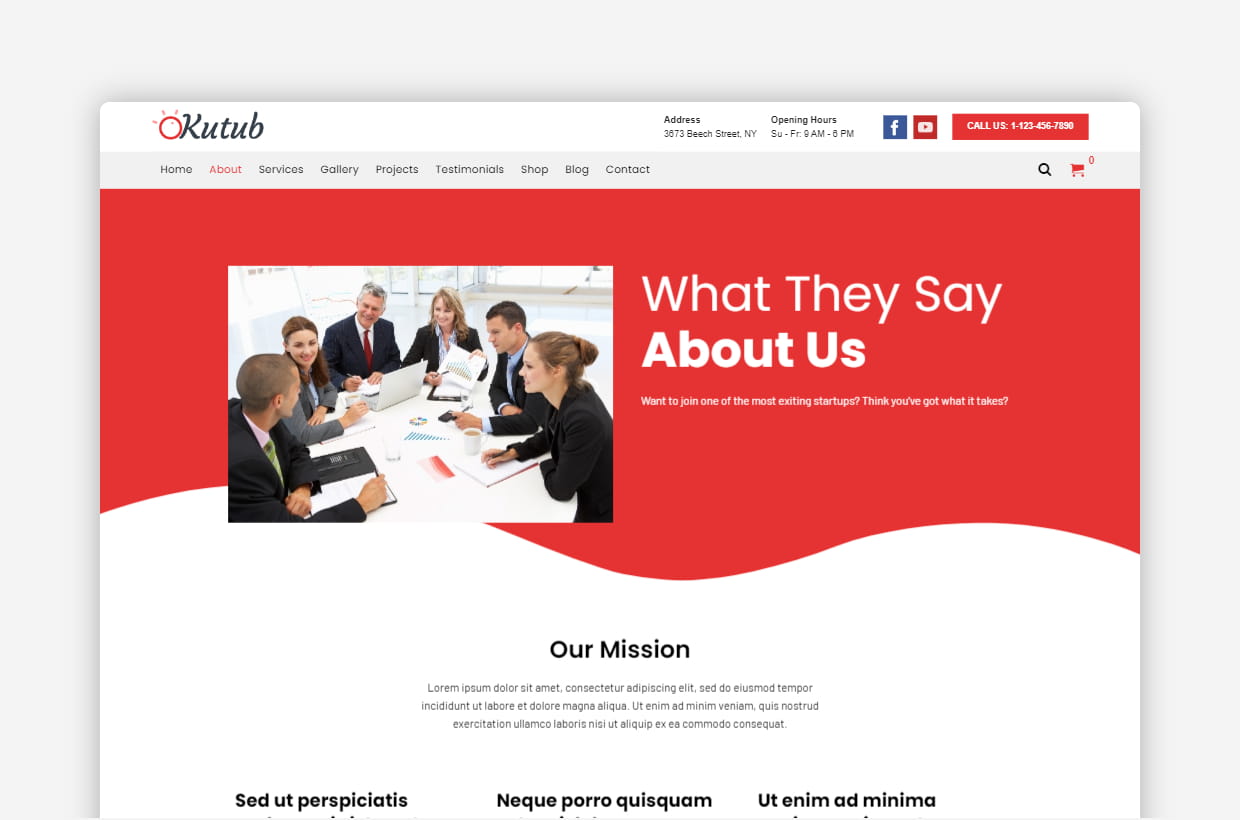 responsive multi purpose wp theme