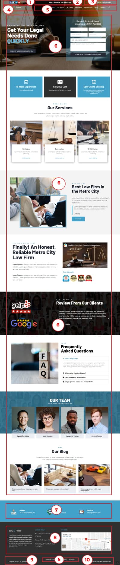 LawPress WordPress Theme Documentation