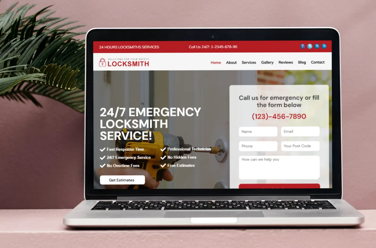 Security WordPress Template