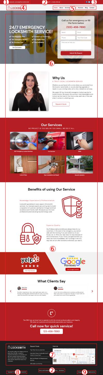 Locksmith WordPress Theme Documentation