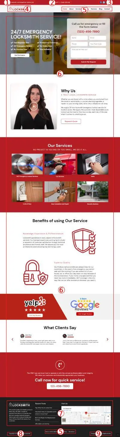 Locksmith WordPress Theme Documentation