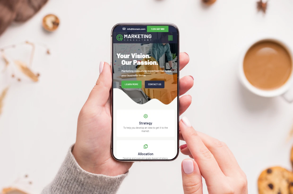 Marketing WP Template