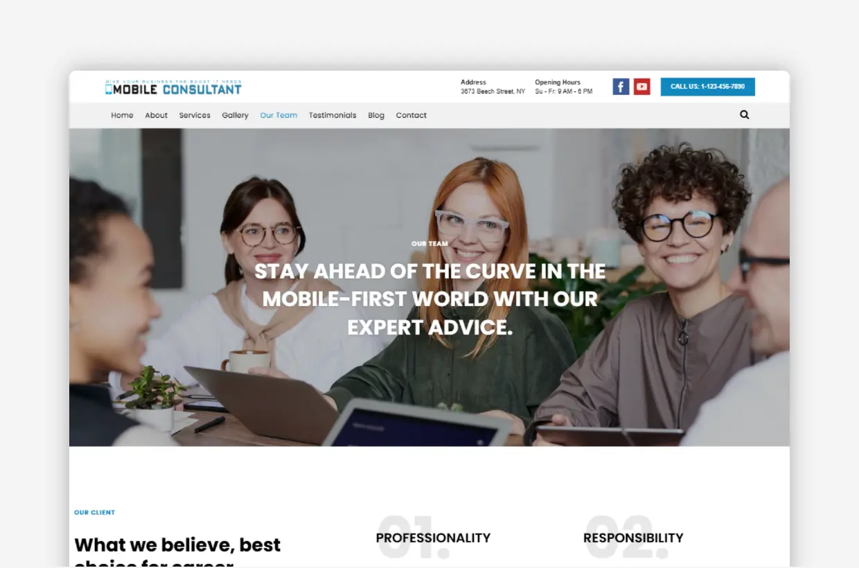 Agency WP Theme