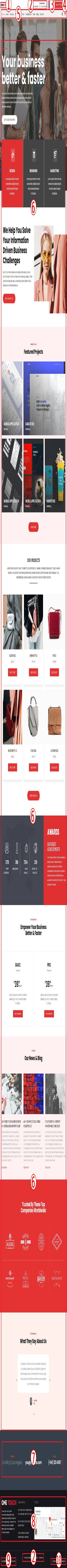 OneTouch WordPress Theme Documentation